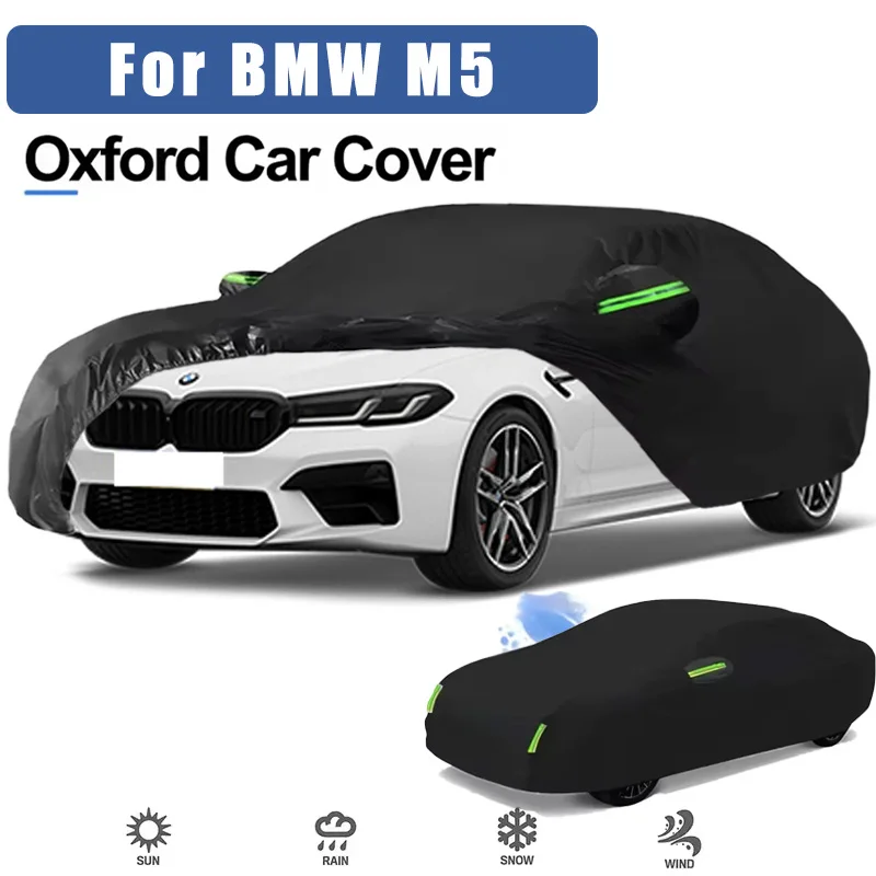 Funda Completa De Tela Oxford Para Bmw M5, Impermeable, A Prueba De Polvo, Anti Uv, Protección Contra El Sol Y La Nieve, Accesorios Exteriores — -69%, 70.44€ Coupon, from 30.19€ – 69% descuento – €30.19