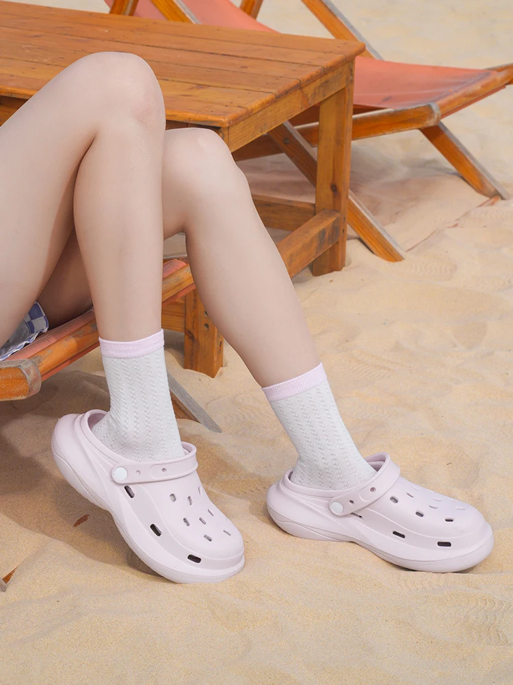 

yassia Fashion Summer Clogs Sandals Shoes Platform Slippers Leisure Comfortable Shoes