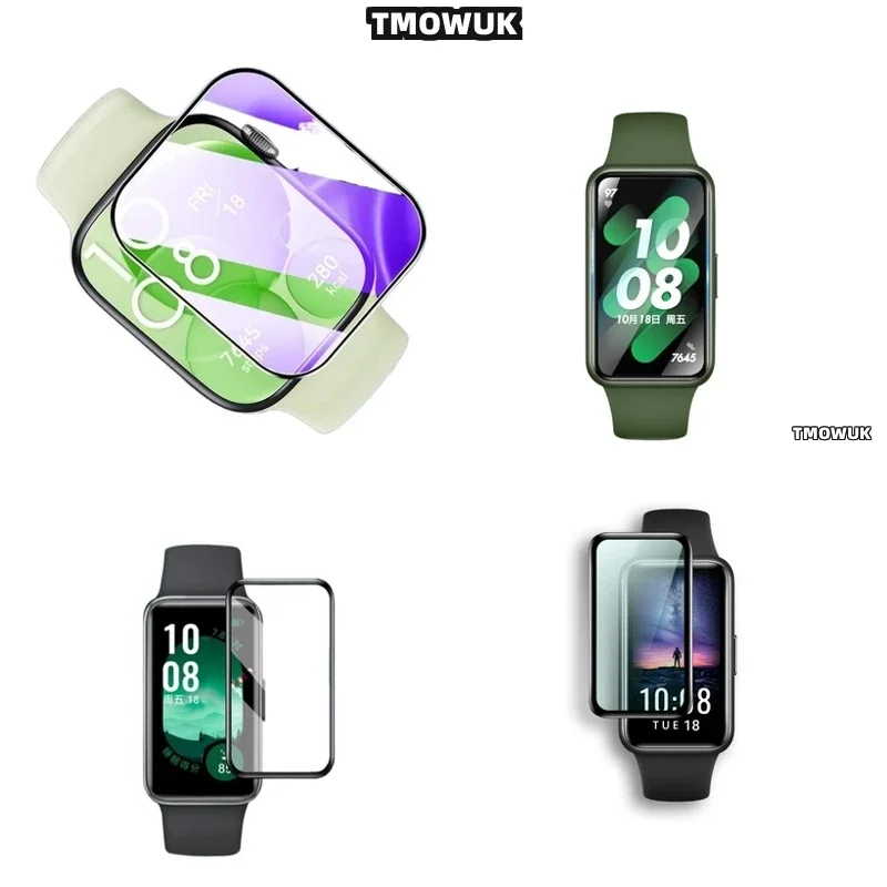 

For Huawei Band 6 7 8 9 10 B6 B7 Watch D2 Fit 3 4 Pro Special Edition, Oleophobic Coating.