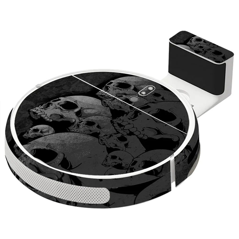 Etiqueta da pele para xiaomi mijia 1c mi casa inteligente robô aspirador de pó adesivo automaticamente varrer limpo robô peles vácuo