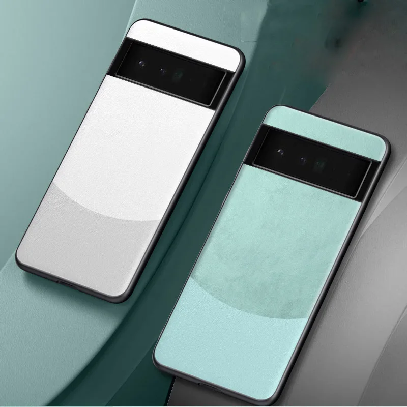 For Google Pixel 7 Pro Чеnit ол длMaygo Case Cover Coque Shockproof Luxury Leather Case Protective Cover Edge Protection Bumper