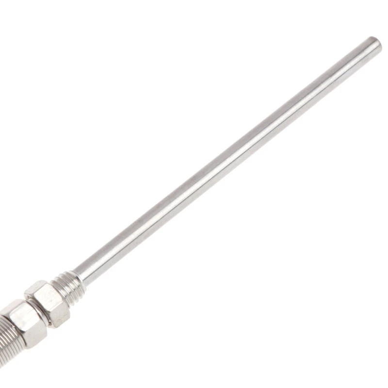 Professional 5mmx100mm Pt100 Thermocouple Screw Thread Length 1 Meter-probe