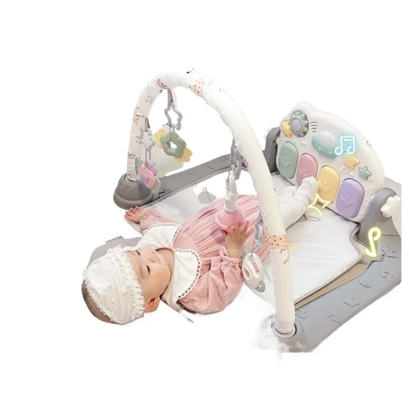 

XL Gymnastic Rack Pedal Piano Newborn Toddler Gifts 0-3-June Baby Yi Educational Toys