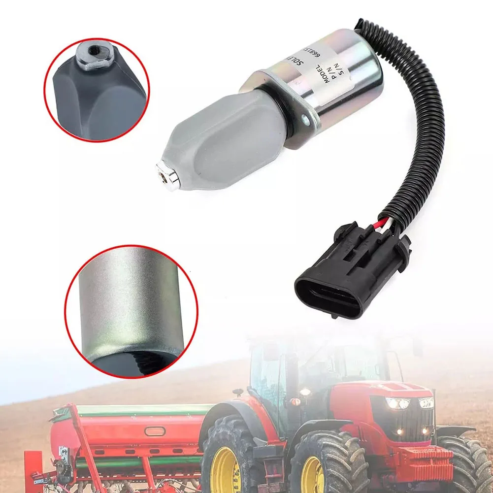 

Fuel Cut-off Solenoid Valve 6681513 Shut Off Solenoid Switch For Bobcat Skid Steer 751 753 763 773 T190 S185 Heavy Equipment