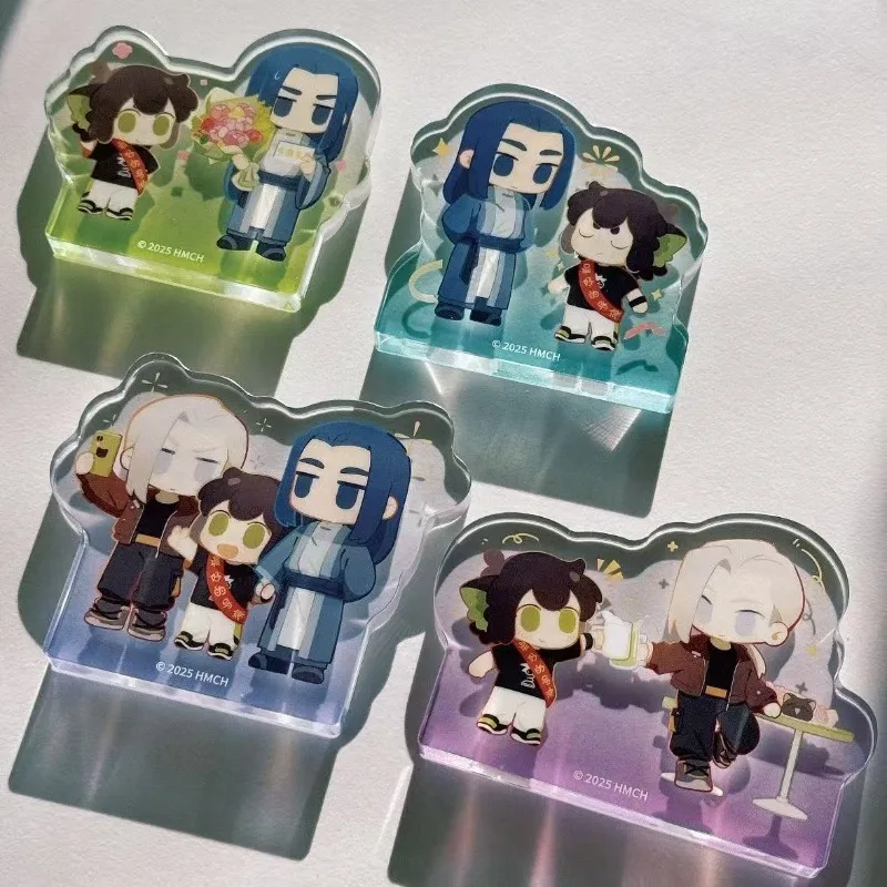 Characters Luo Xiaohei Acrylic Bricks Standing Signs High Aesthetic Value Exquisite Creative Desktop Decorations Friends Gifts