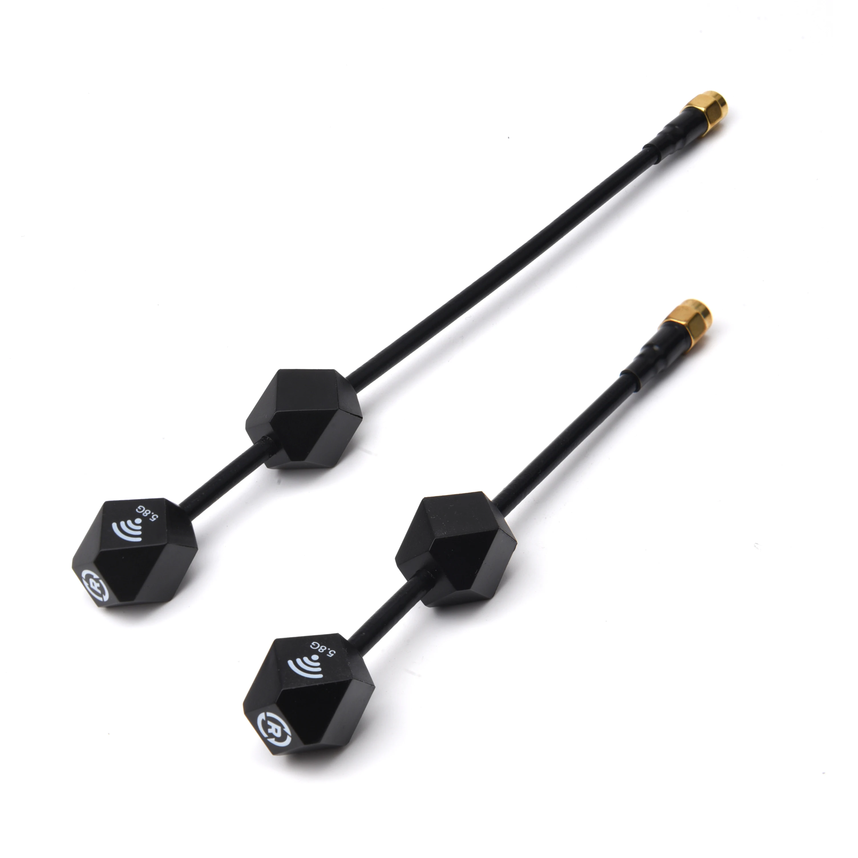 5,8G 5500-5950Mhz Hochleistungs-6DBi SMA/RPSMA RHCP DUAL Antenne für RC FPV Quadcopter Drohne Freestyle Zubehör