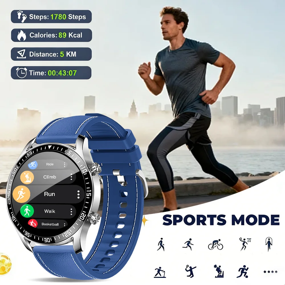 Nuevo Reloj Inteligente ERUN, Compatible con Múltiples Modos Deportivos/Control Remoto de Cámara/Rastreador de Actividad Física/Podómetro