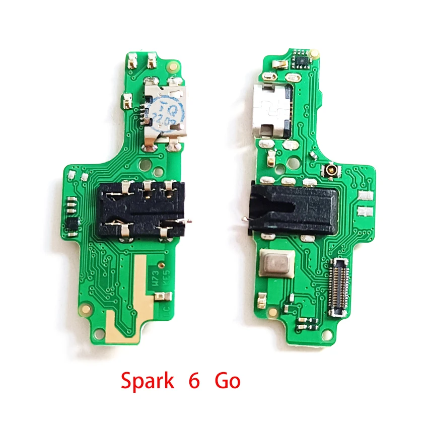 1Pcs USB Charging Dock Port  Connector Charger Board Flex Cable For Infinix Smart 2 Itel A56 P36 Tecno Spark 5 Air 3 Pro 4 6 Go