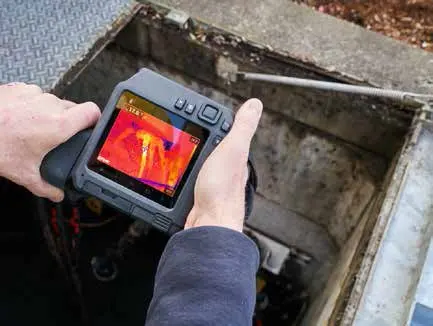 Profesjonalna kamera termowizyjna 30 Hz FLIR T530 24 kamery termowizyjne z obiektywem 24 stopni