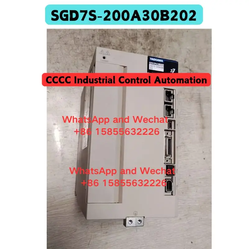 

Used SGD7S-200A30B202 Servo driver Functional test OK Fast delivery