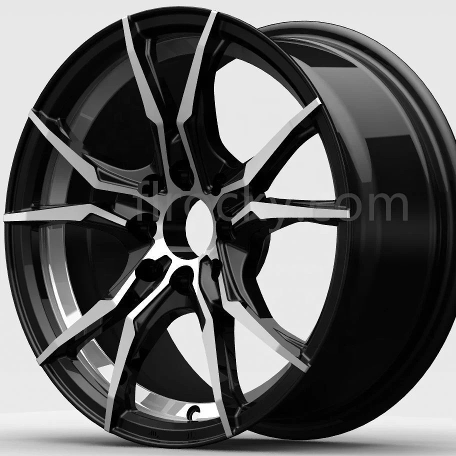 

High Strength Rines 4X114.3 5X114.3 4X100 Rims 15 Inch 5 Holes Wheel Black Aluminium Alloy Drive Wheel 3 Years CN;JIN 7J