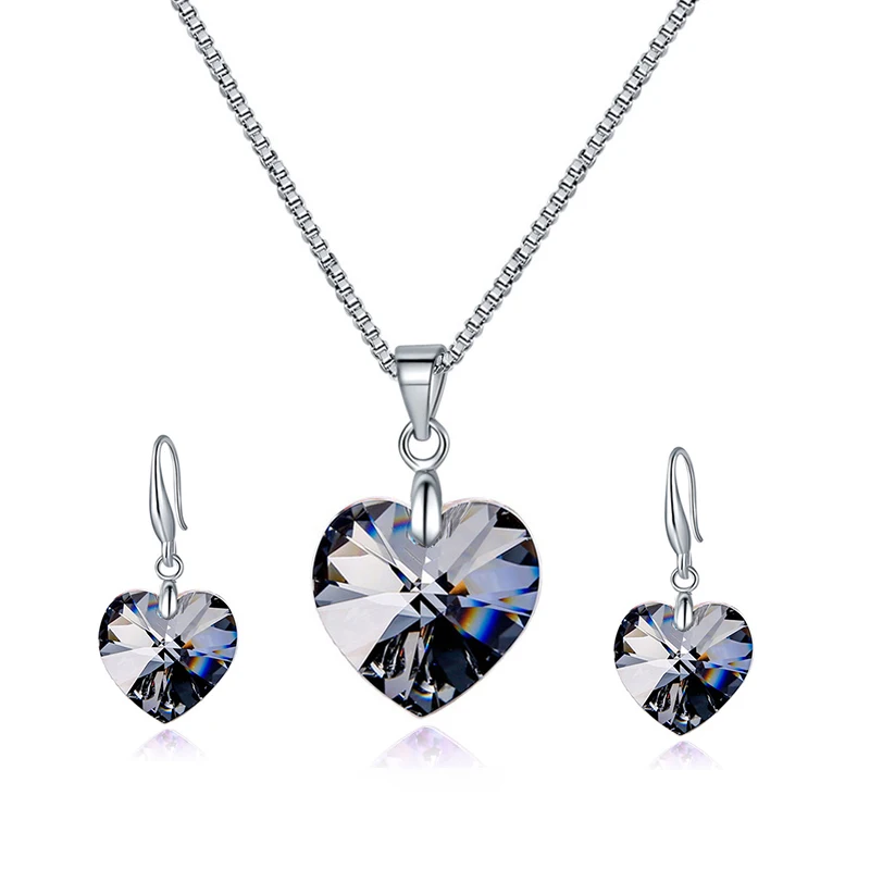 6228 XILION Heart Pendant Charm Original Crystals from Austria Loose Beads Premium Rhinestone for Necklace DIY Jewelry Making