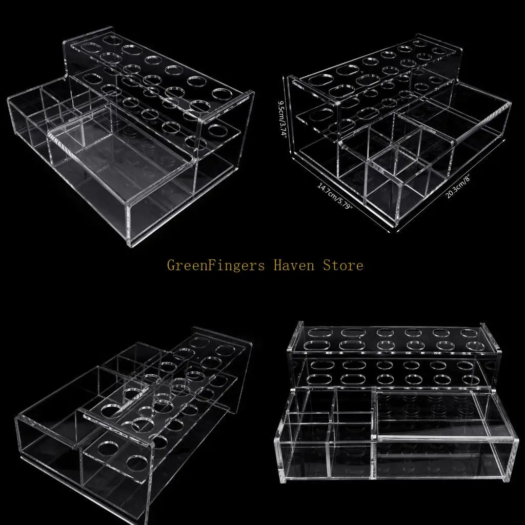 

F68D Стоматологический композитный держатель из смолы, акриловый органайзер для шприца, клей из смолы