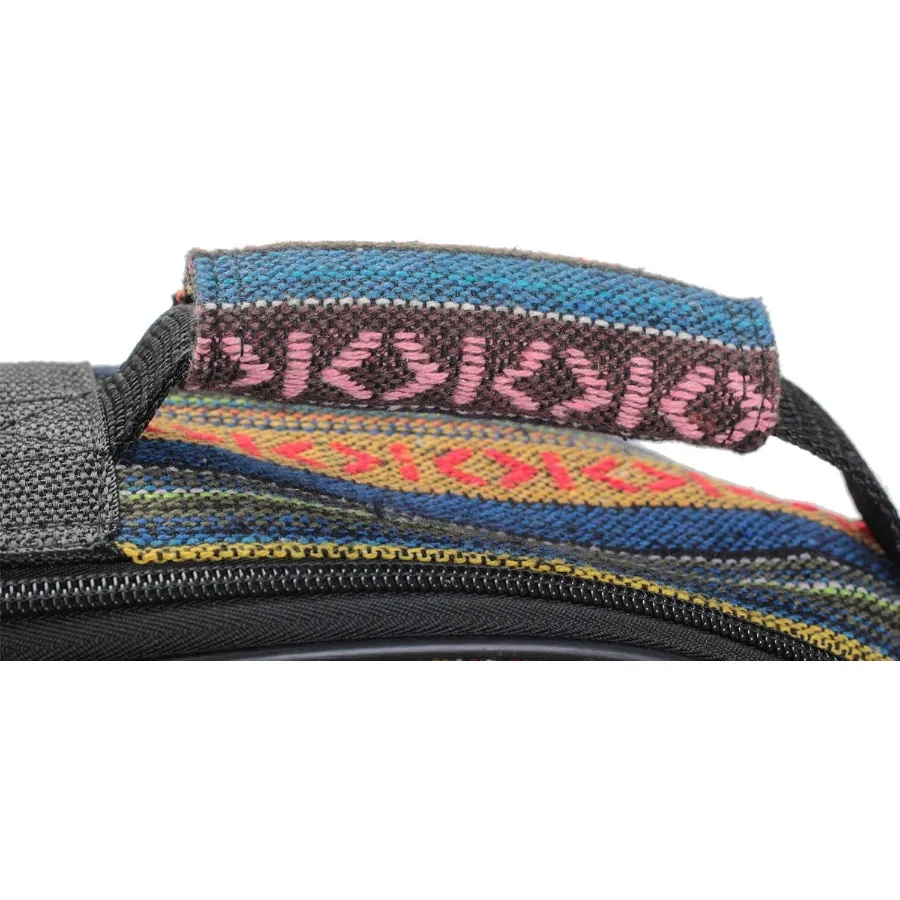 Glenmi Boheemse Akoestische Gitaar Case voor Meisjes Zacht Schuim Gewatteerde 40 41 Inch Gitaar Gig Bag Rugzak met Nekbeschermer Kussen Pa