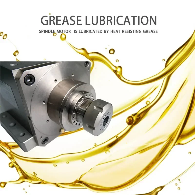 7.5kW Double Shaft Motor Spindle with ER40 Handle CNC Spindle Motor for Milling