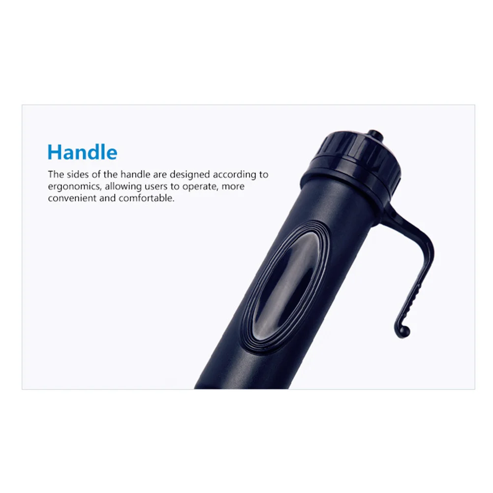 

Aquarium Fish Tank Vacuum Gravel Water Filter Clean Siphon Filter Cleaner Dark Blue Size 70x4x5cm Easy Install Use for Tank