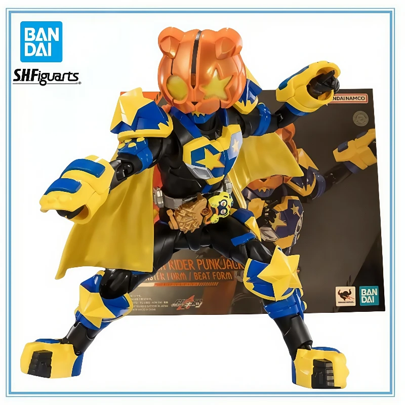 

BANDAI в наличии, оригинальные Kamen Rider Geats - Kamen Rider PunkJack - S.H.Figuarts - Fever Monster Form Garage Kit, подарки, игрушки, модель