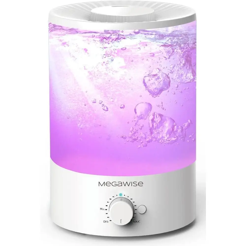 

3.5L Large Capacity Cool Mist Humidifier with Top Refill and 7-Color Night Light