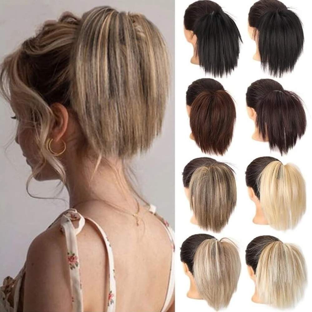 Wig Hair Clip Fluffy Natural Increase Hair Volume Wig Hair Rope Personalized Hairpin Hair Rope Hair Accessory for Women
