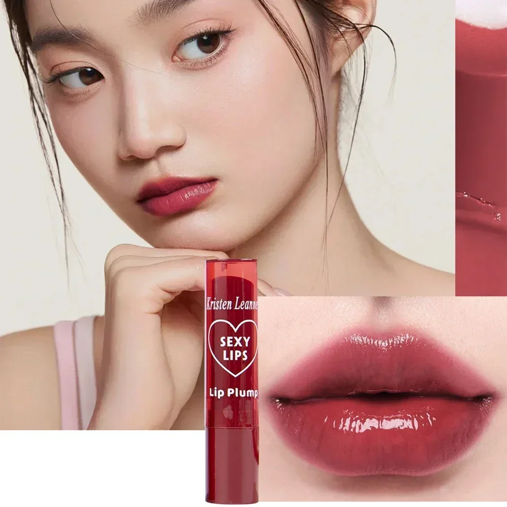 Love Lipstick Farbiger Feuchtigkeitsspendender Lippenbalsam Pflege zur Minderung von Lippenlinien Anti-Trockenheit Spiegelglanz Langanhaltender Lipgloss Öl