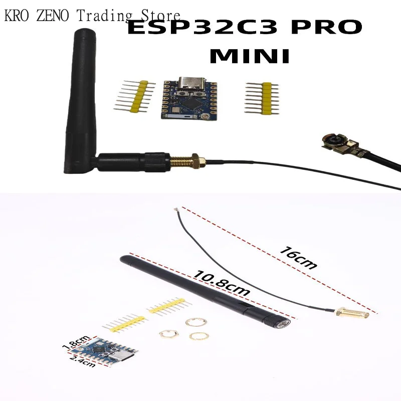 1 Set ESESP32C3 Wi-Fi BT Module P32 Super Mini Development Board ESP32-C3 With 2.4G WiFi Antenna For Arduino IoT ESP-IDE