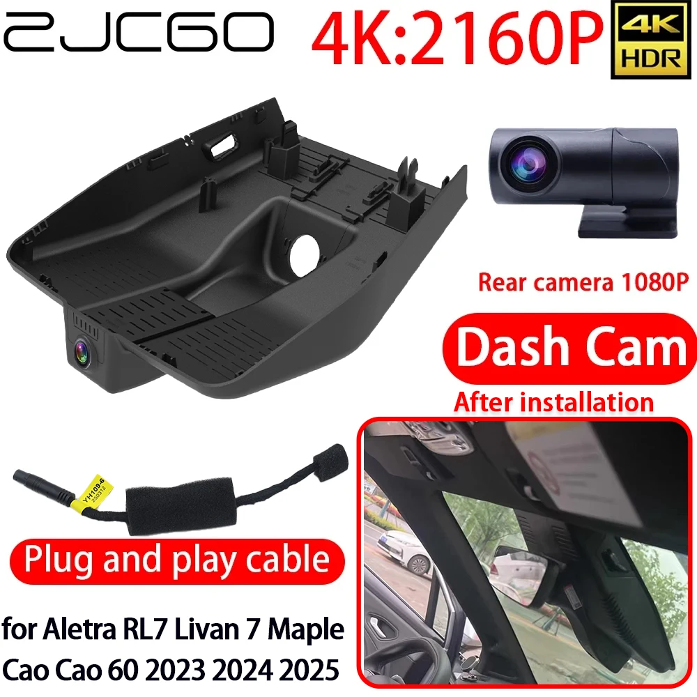Zjcgo 4K Car Dvr Da… - image