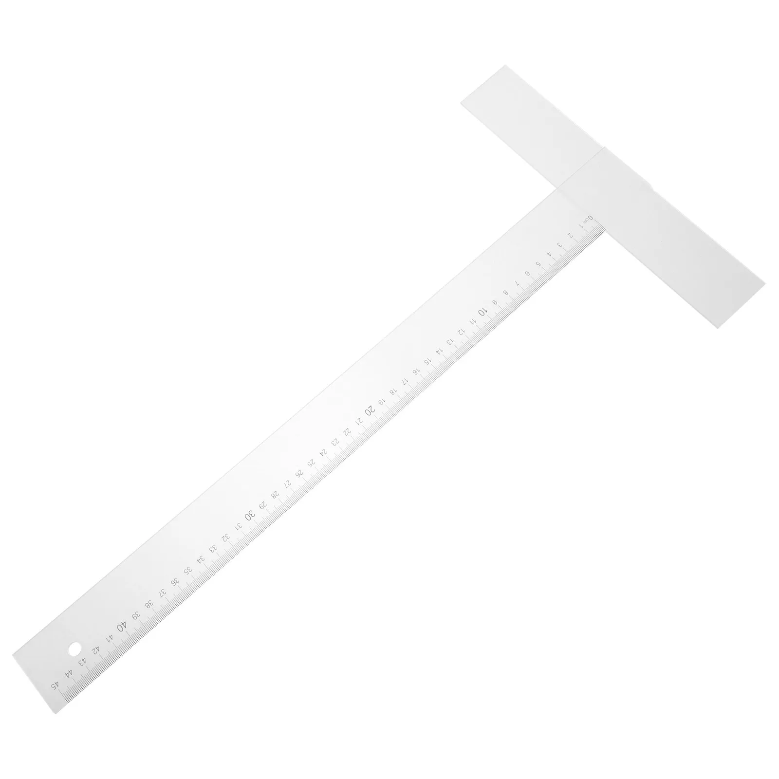 Ruler 18 Inch Sturdy Lightweight Parallel Ruler for Drafting Woodworking Measuring Tool Architectural Drawing Precision