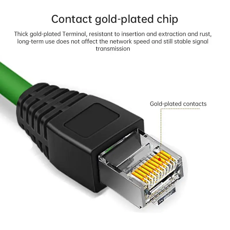 수 D형 네트워크 케이블 커넥터, M12-RJ45 4 핀, M12 D 코딩 와이어, 항공 플러그, 산업용 카메라 센서 드래그 체인 라인