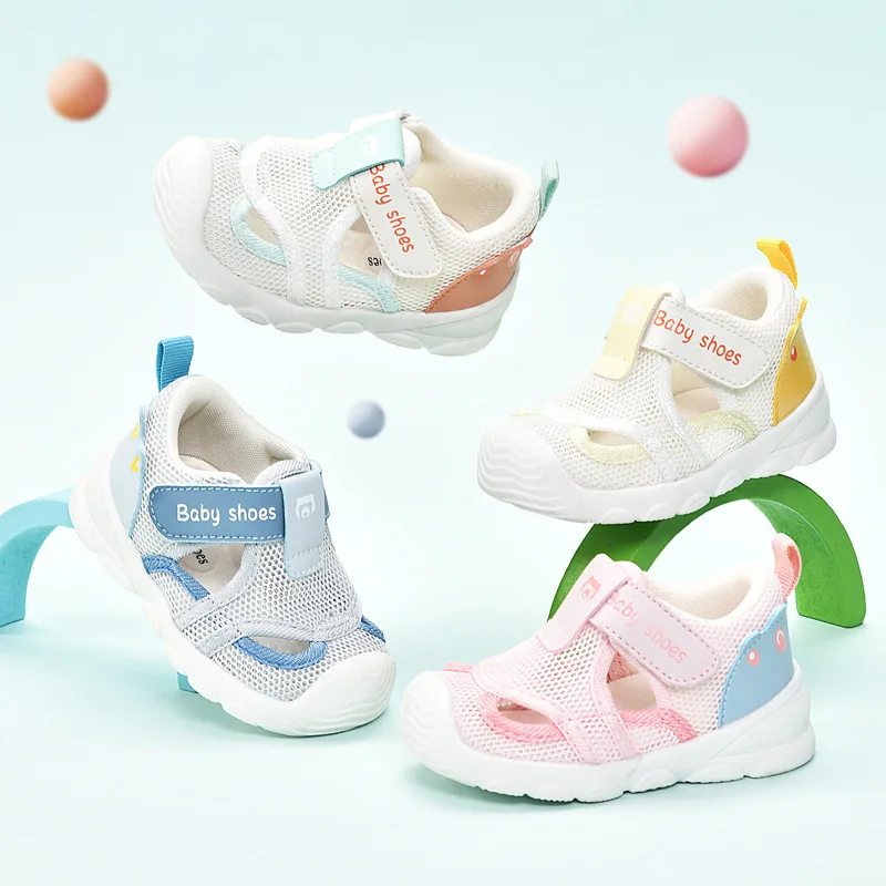 Toddler shoes boys and girls baby shoes summer sandals baby soft sole function cartoon baby shoes classmates