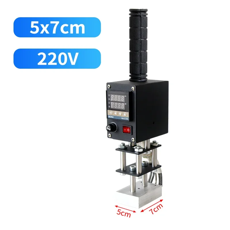 ZONESUN ZS-HST1 Handheld Hot Foil Stamping Machine Custom Logo Embossing Machine Lether DIY Tools image 3