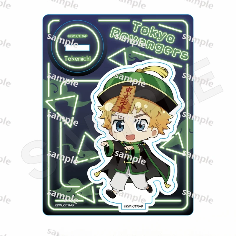 Game Hanagaki Takemichi Chifuyu Mitsuya Takashi Manjiro Draken Acrylic Stand Doll Anime Mini Figure Model Plate Cosplay Toy Gift