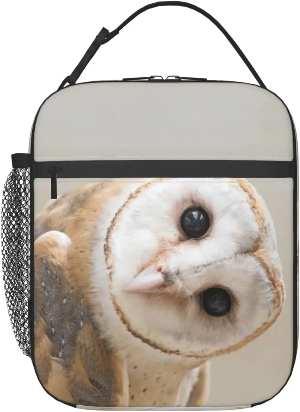 Barn Owl Lunch Bag Barn Owl Lunch Box Insulated Meal Bag Food Container for School Work Picnic Travel