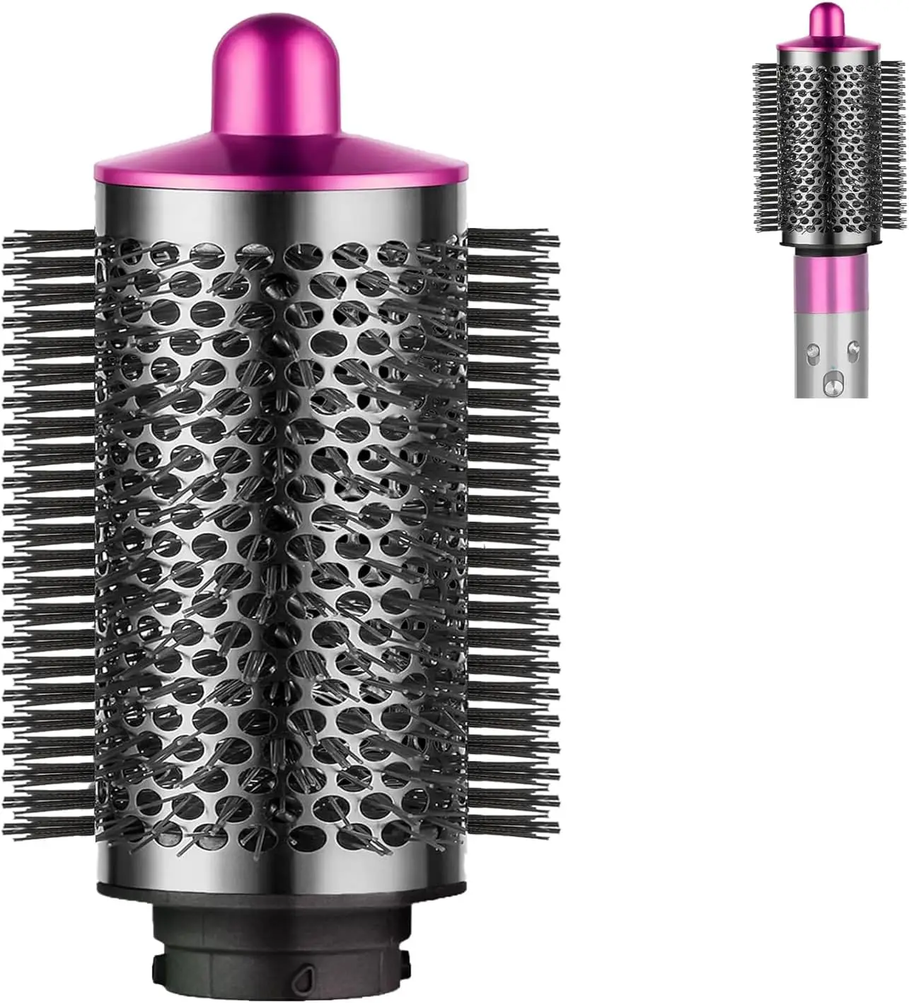 

Large round Volumizing Brush for Airwrap HS01/HS05 Upgraded Big round Brush Attachment for Smooth And Curly Hair Styling