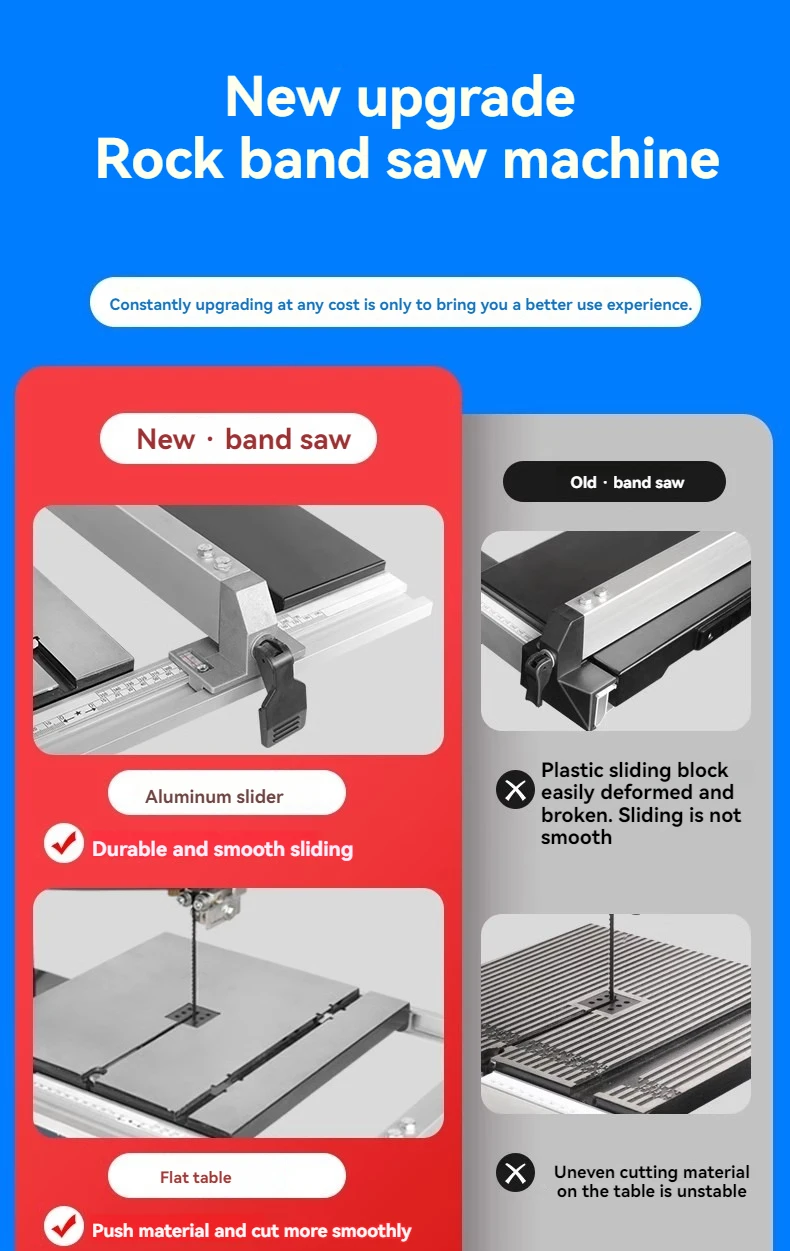 8-inch 9-inch Band Saw WoodWorking Curved Saw Desktop Woodworking Shaping Saw Metal Saw Sawing Machine Small Household Use