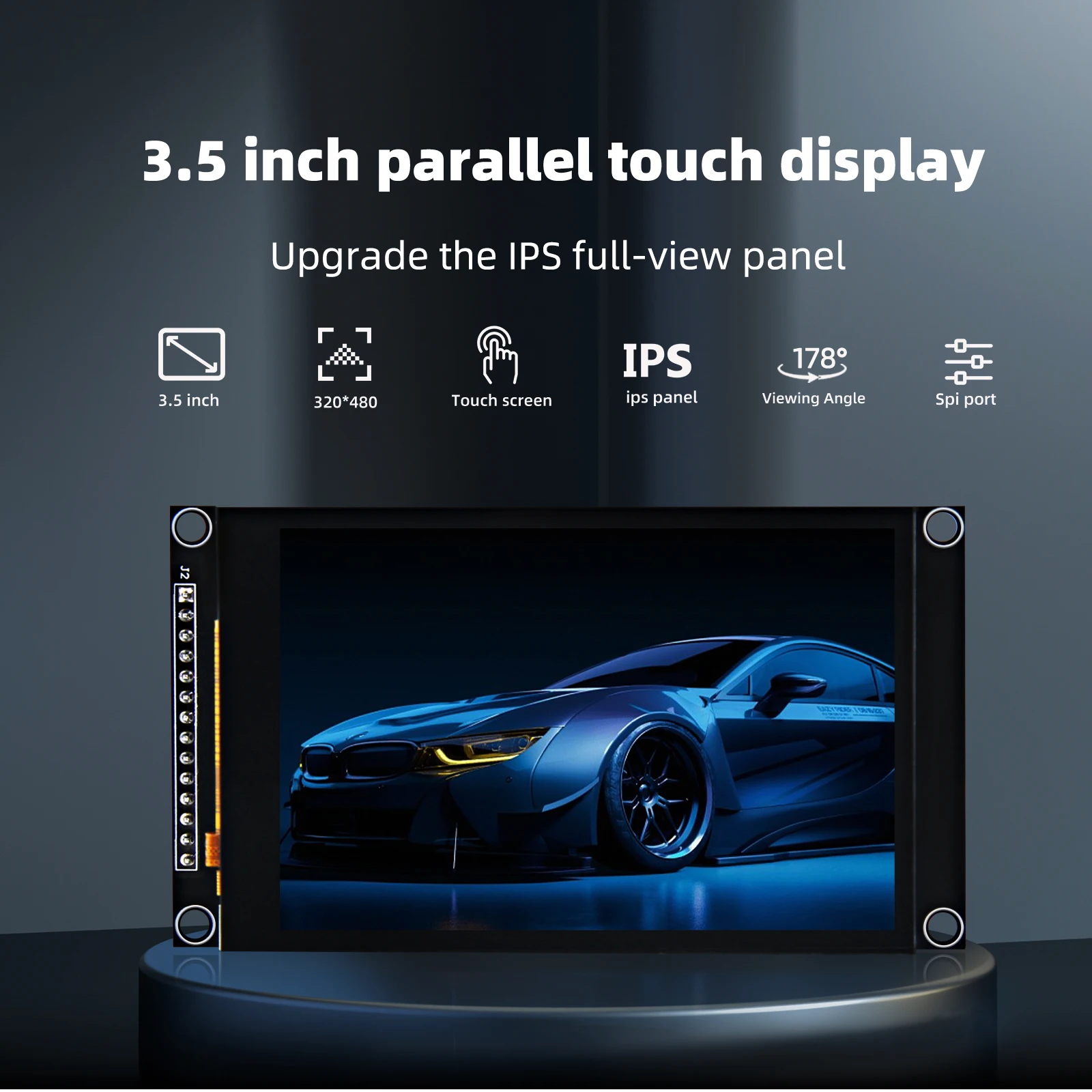 2.8/3.2/3.5 inch SPI IPS LCD screen Colorful Capacitive Touch Screen Display Module 240*320/320*480 IPS For Esp32 Arduino