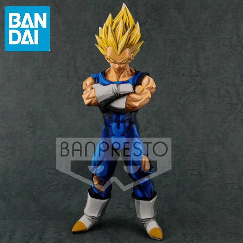 

Bandai Original Dragon Ball Z Grandista Gros Vegeta Figure Banpresto Action Figurine Super Saiyan Comic Color Model Anime Doll