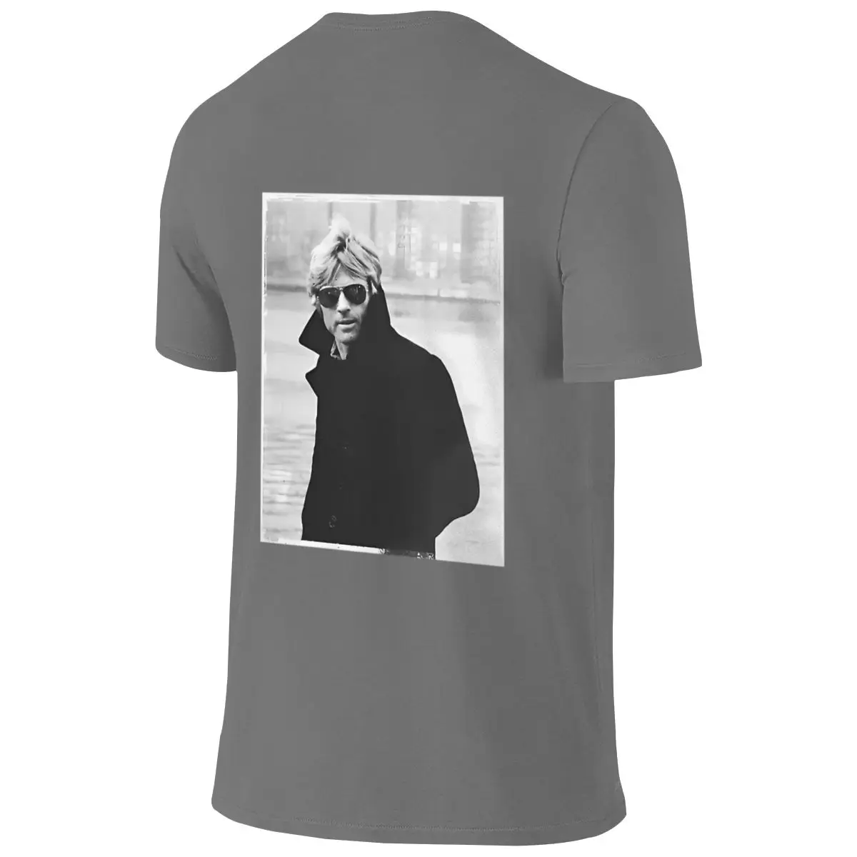 Robert Redford Retro V-Neck Reversible T-shirt Original Niche Home Comfort T-shirt