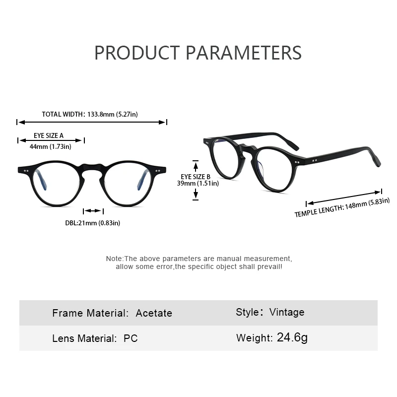 Модные ретро-очки с заклепками для мужчин и женщин, высококачественные пластинчатые оправы, модные и универсальные овальные оправы с прозрачными линзами