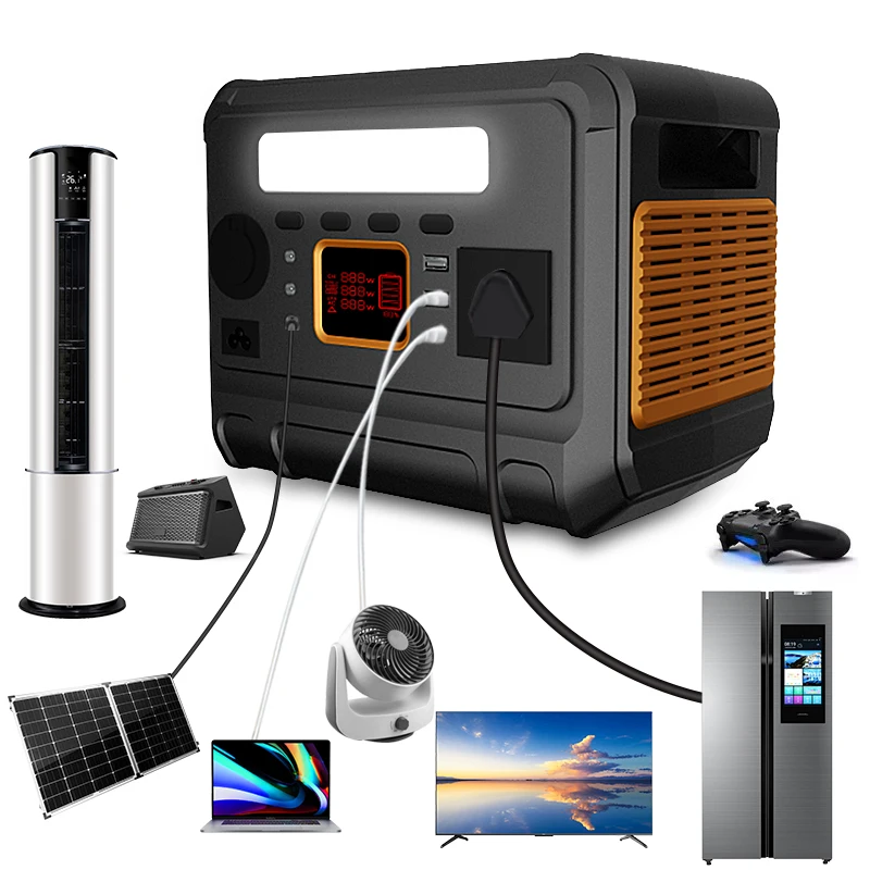 

Complete 5Kw Mobile Portable Solar Power Station 2000W Portable Power Station 3000 Watt Portable Power Station