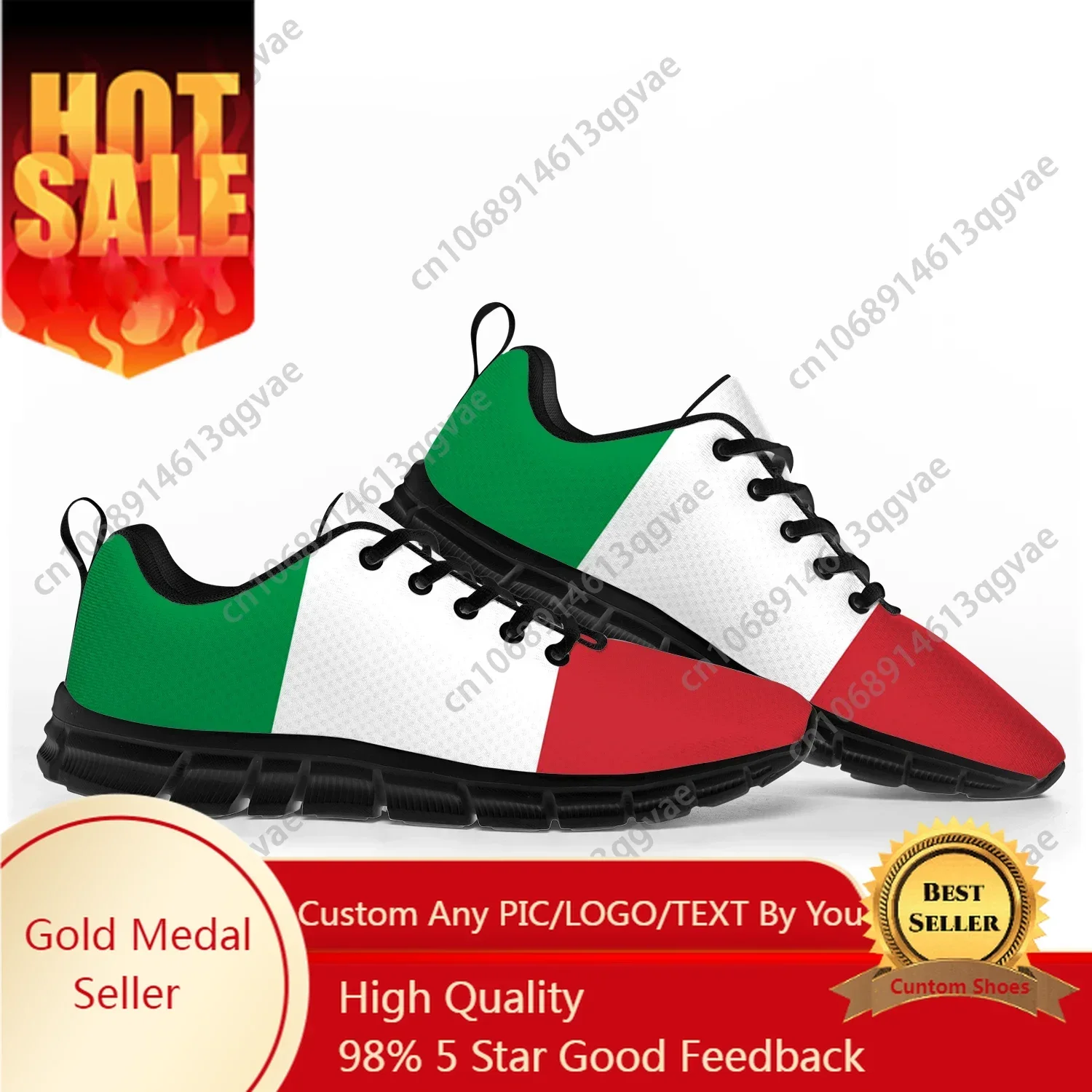 

Italian Flag Sports Shoes Mens Womens Teenager Sneakers Italy Casual Custom High Quality Couple Shoes