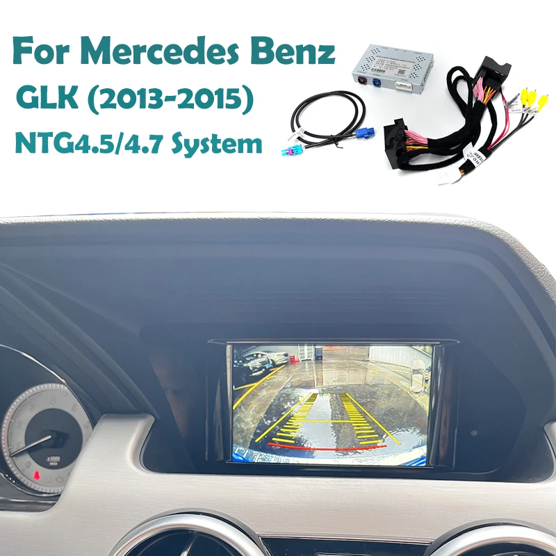 

Reverse Camera Interface for Mercedes Benz X204 GLK220 GLK260 GLK300 GLK350 2012-2015 Car Reverse Camera Video Input Adapter