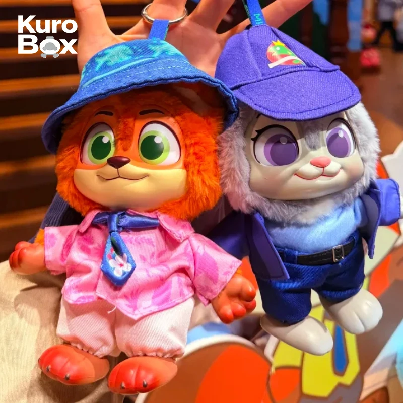 

Zootopia 2 City Residents Series Blind Box Vinyl Plush Pendant Cute Cartoon Collectible Trendy Bag Hanging Toy Gift for Girls