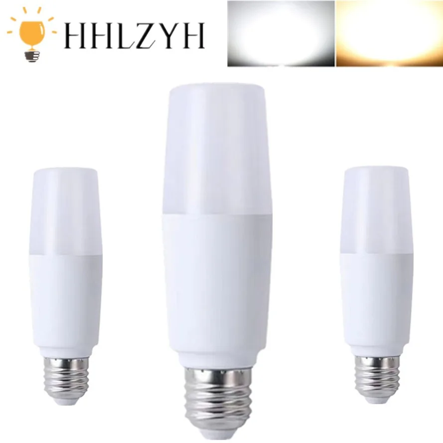 Żarówka E27 20W LED cylindryczna żarówka kukurydza AC 220V lampa LED żyrandol dekoracyjny domowa świeca do salonu