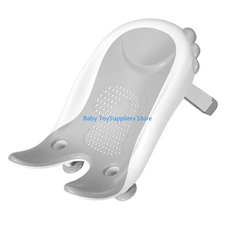 

R1WF Portable Infant Bath Support Quick Cleaning Cartoon Baby Buttock Washing Tool