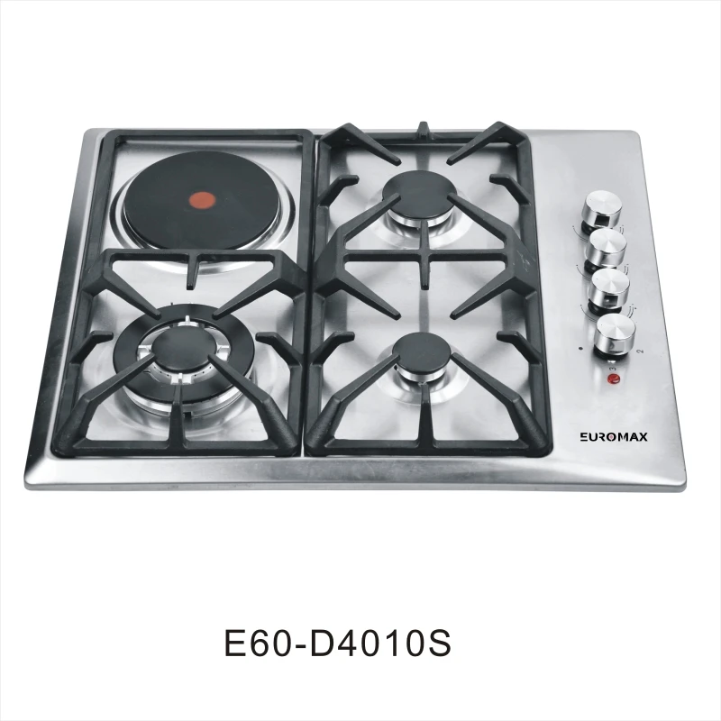 공장 OEM/ODM 내장형 4 버너 쿠커 가스 스토브