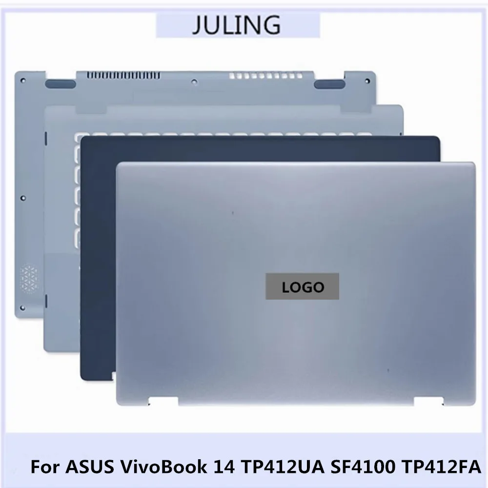 

Для ноутбука ASUS VivoBook 14 TP412UA SF4100 TP412FA, задняя крышка ЖК-дисплея/Упор для рук, верхняя крышка/Нижняя крышка