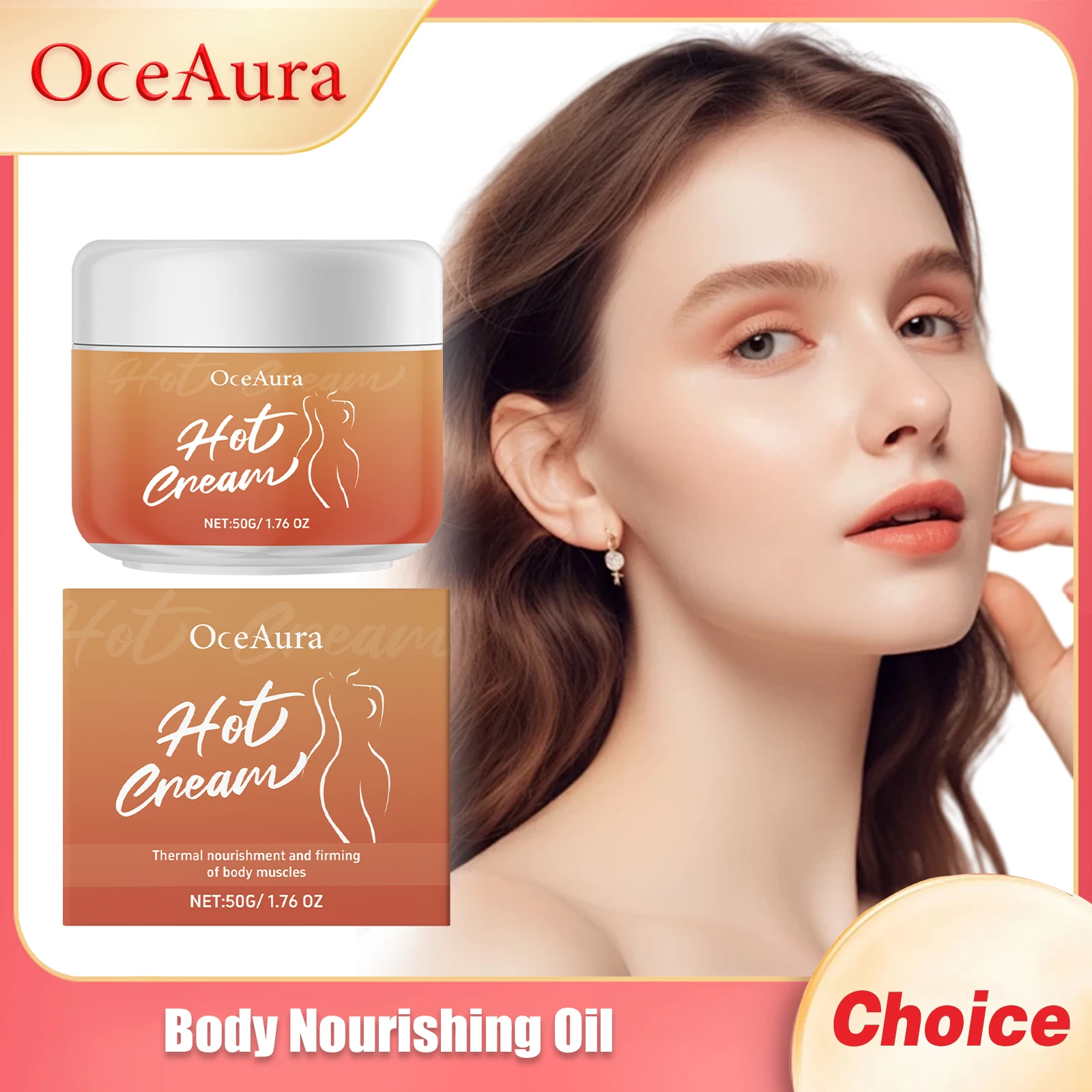 Body Nourish Cream Improve Relaxation Enhance Elasticity Firm Skins Relieve Roughness Lasting Fragrance Body Moisturizing Cream