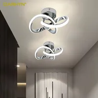 LED Strip Aisle Ceiling Lights Modern Minimalist Living Room Lamps For Balcony Entrance Staircase Home Decor Fixtures Led Luster 2