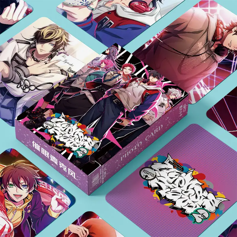 Hypnosis Microphone Card Games Anime Yamada Ichiro Playing Cards Cartoon Photo Tarot Cards Toy Comics Character Collection Toys