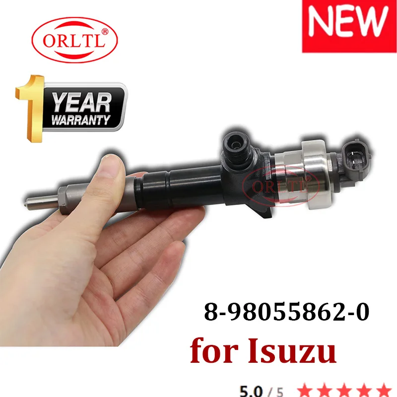 

ORLTL NEW 8-98055862-0 898055820 for Isuzu 095000-6100 Common Rail Diesel Injector 0950006100 095000 6100